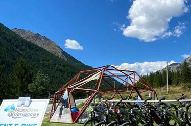 Localité Crétaz / Magasins de location Alpine Green Rent Bike