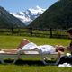 Relaxation with a view at LeBois spa in Cogne