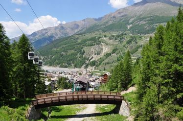 Telecabina Pulsé a Cogne, Valle d'Aosta